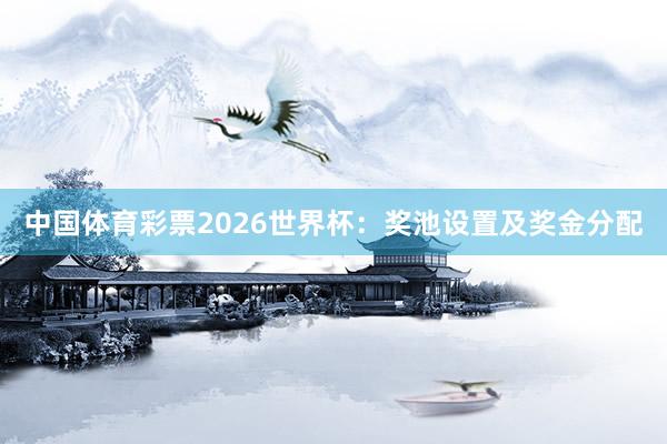 中国体育彩票2026世界杯：奖池设置及奖金分配